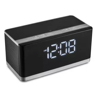 Ceas deșteptător PLATINET OMEGA PMGC10A 2 x 5 W Bluetooth, afișaj LED 3,7"