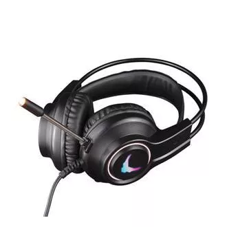 Căști RGB gaming PLATINET VARR cu microfon 2x3.5 mufă