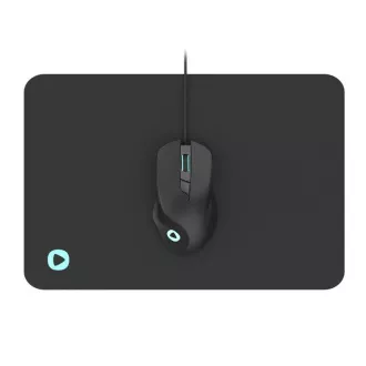 Mouse de birou PLATINET OMEGA 3200DPI, cu pad, negru