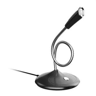 Microfon desktop PLATINET pentru birou/casa, jack 3.5 Microfon desktop PLATINET pentru birou/casa, jack 3.5