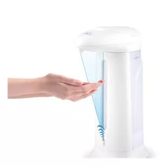 Distribuitor automat de săpun PLATINET, fără atingere, alb
