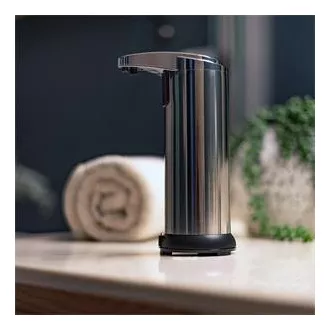 Distribuitor automat de săpun PLATINET, fără atingere, din oțel inoxidabil