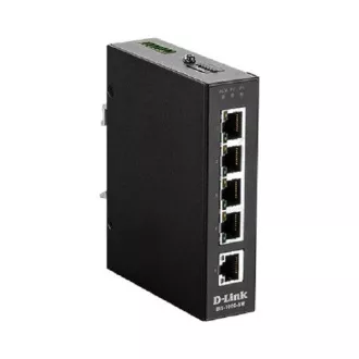 Comutator D-Link DIS-100G-5W cu 5 porturi neadministrate cu 5 x porturi 10/100/1000BaseT(X) Comutator D-Link DIS-100G-5W cu 5 porturi neadministrate cu 5 x porturi 10/100/1000BaseT(X)