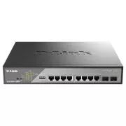D-Link DSS-200G-10MPP/E Comutator de supraveghere Gigabit Ethernet PoE   cu 10 porturi D-Link DSS-200G-10MPP/E