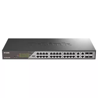 Switch-uri de supraveghere D-Link DSS-200G-28MP/E Gigabit Ethernet PoE+ cu 28 porturi Switch-uri de supraveghere D-Link DSS-200G-28MP/E Gigabit Ethernet PoE+ cu 28 porturi