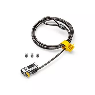 Lacăt cu combinație Kensington ClickSafe 3 în 1 (ancore T, nano și pană)