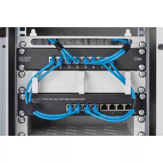 DIGITUS Comutator Gigabit Ethernet DIGITUS cu 8 porturi, 10 inci, negestionat