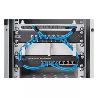 DIGITUS Comutator Gigabit Ethernet DIGITUS cu 8 porturi, 10 inci, negestionat