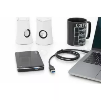 Cablu de conectare Digitus USB tip C tip C la AM/M 1,0 m Toate funcțiile Gen2 3A 10 GB Versiunea 3.1 CE Albastru
