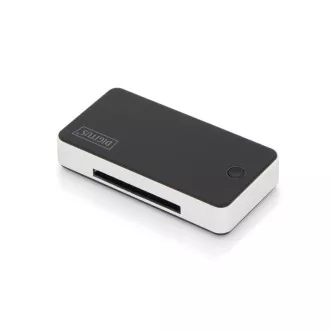Cititor de carduri DIGITUS USB 3.0 cu cablu de conectare USB 1m Suport carduri MS / SD / SDHC / MiniSD / M2 / CF / MD / SDXC