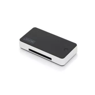Cititor de carduri DIGITUS USB 3.0 cu cablu de conectare USB 1m Suport carduri MS / SD / SDHC / MiniSD / M2 / CF / MD / SDXC