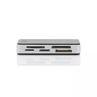 Cititor de carduri DIGITUS USB 3.0 cu cablu de conectare USB 1m Suport carduri MS / SD / SDHC / MiniSD / M2 / CF / MD / SDXC