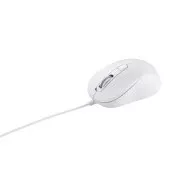 Mouse ASUS MU101C cu senzor Blue Ray, alb
