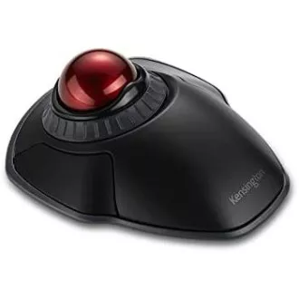 Trackball wireless Kensington Orbit cu inel de defilare - negru