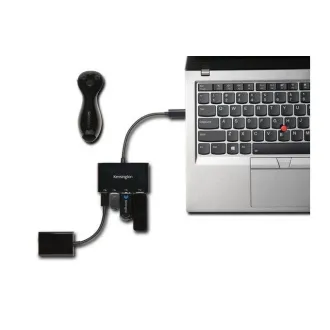 Hub Kensington USB C cu 4 porturi