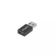 Adaptor LANBERG USB-C(F) 3.1 la USB-A(M) negru