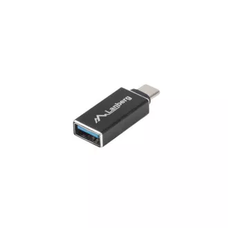 Adaptor LANBERG USB-C(M) 3.1 la USB-A(F) negru OTG