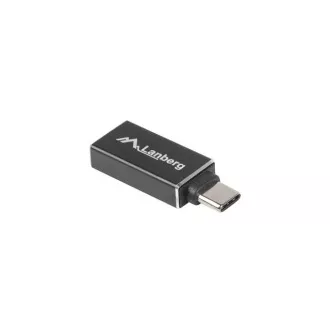 Adaptor LANBERG USB-C(M) 3.1 la USB-A(F) negru OTG