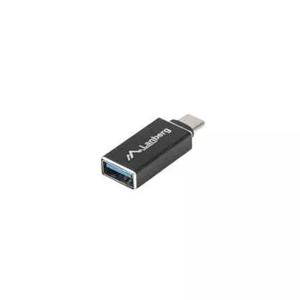 Adaptor LANBERG USB-C(M) 3.1 la USB-A(F) negru OTG