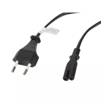 LANBERG CEE 7/16 la IEC 320 C7 EURO (RADIO) cablu de alimentare LANBERG CEE 7/16 la IEC 320 C7 EURO (RADIO) 3M negru LANBERG CEE 7/16 la IEC 320 C7 EURO (RADIO) cablu de alimentare LANBERG CEE 7/16 la IEC 320 C7 EURO (RADIO) 3M negru