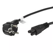 LANBERG CEE 7/7 (MICKEY) pentru IEC 320 C5 cablu de alimentare 1.8M VDE negru
