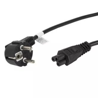 LANBERG CEE 7/7 (MICKEY) pentru IEC 320 C5 cablu de alimentare 1.8M VDE negru