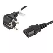 LANBERG CEE 7/7 la IEC 320 C13 LANBERG CEE 7/7 la IEC 320 C13 CORDĂ DE ALIMENTARE 1.8M VDE negru