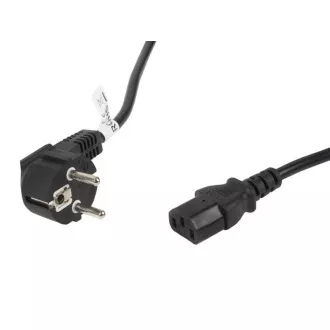 LANBERG CEE 7/7 la IEC 320 C13 LANBERG CEE 7/7 la IEC 320 C13 CORDĂ DE ALIMENTARE 5M VDE negru