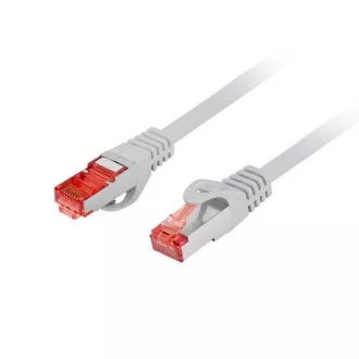 LANBERG Cablu patch CAT 6 S-FTP, AWG 26/7, LSZH, cupru, gri, 0,25m