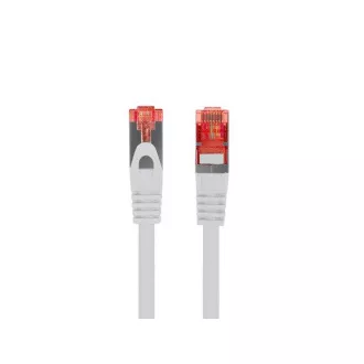 LANBERG Cablu patch CAT 6 S-FTP, AWG 26/7, LSZH, cupru, gri, 0,25m