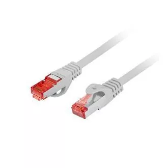 LANBERG Cablu patch CAT 6 S-FTP, AWG 26/7, LSZH, cupru, gri, 0,25m