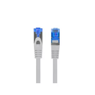 LANBERG Cablu patch CAT.6A FTP LSZH CCA 5M gri Fluke Passed