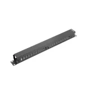 PANOU DE GESTIONARE CABLURI LANBERG 19" TIP A 1U NEGRU