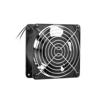 VENTILATOR LANBERG PENTRU DULAP RACK DE PERETE DE 10" ȘI 19" 230V 120X120X38MM NEGRU