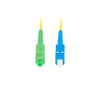 LANBERG patch cord optic SM SC/APC-SC/UPC simplex 5m LSZH G657A1 diametru 3mm, culoare galbenă LANBERG patch cord optic SM SC/APC-SC/UPC simplex 5m LSZH G657A1 diametru 3mm, culoare galbenă