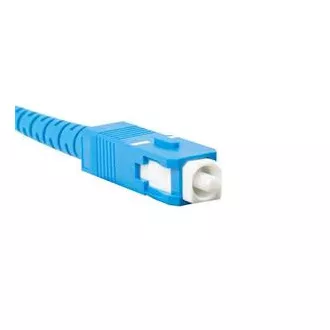 Cablu optic de conectare LANBERG SM SC/UPC-SC/UPC simplex 2m LSZH G657A1 diametru 3mm, culoare galbenă