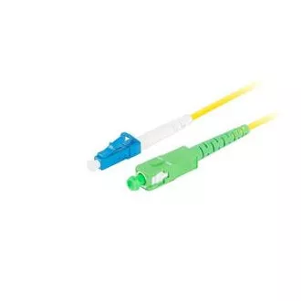 LANBERG patch cord optic SM LC/UPC-SC/APC simplex 3m LSZH G657A1 diametru 3mm, culoare galbenă