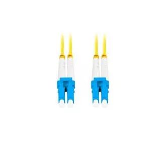 LANBERG patch cord optic SM LC/UPC-LC/UPC duplex 3m LSZH G657A1 diametru 3mm, culoare galbenă LANBERG patch cord optic SM LC/UPC-LC/UPC duplex 3m LSZH G657A1 diametru 3mm, culoare galbenă