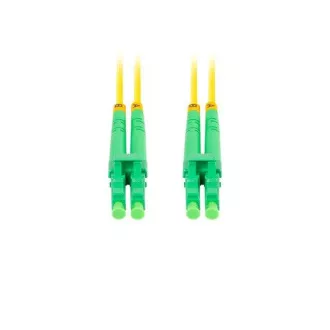 LANBERG patch cord optic SM LC/APC-LC/APC duplex 2m LSZH G657A1 diametru 3mm, culoare galbenă