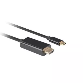 Cablu Lanberg USB-C(M)->HDMI(M) 1.8m 4K 60Hz negru