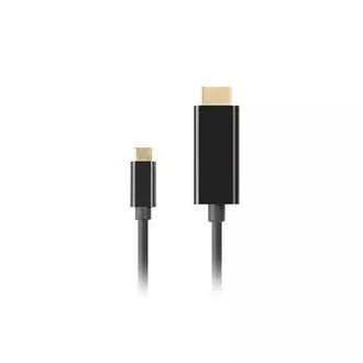 Cablu Lanberg USB-C(M)->HDMI(M) 1.8m 4K 60Hz negru