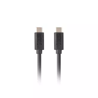 Lanberg USB-C M/M 3.1 GEN 2 cablu USB-C M/M 3.1 GEN 2 0,5 m 10GB/S PD100W negru