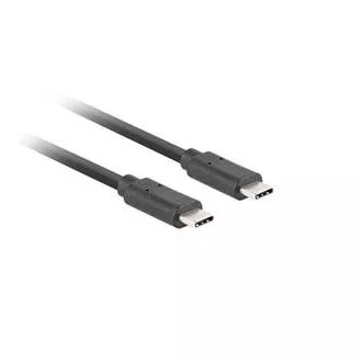 Lanberg USB-C M/M 3.1 GEN 2 cablu USB-C M/M 3.1 GEN 2 0,5 m 10GB/S PD100W negru
