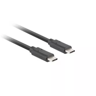 Lanberg Cablu USB-C M/M 3.1 GEN 2 1m 10GB/S PD100W negru