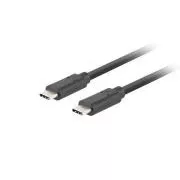 Lanberg Cablu USB-C M/M 3.1 GEN 2 de 1,8m 10GB/S PD100W negru