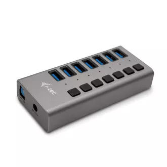 i-tec USB 3.0 HUB de încărcare 7 porturi + adaptor de alimentare 36 W