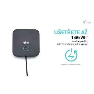 I-tec USB-C HDMI + Stație de andocare DP duală cu livrare de energie 100 W + încărcător universal i-tec 112 W