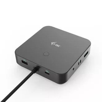 I-tec USB-C HDMI + Stație de andocare DP duală cu livrare de energie 100 W + încărcător universal i-tec 112 W