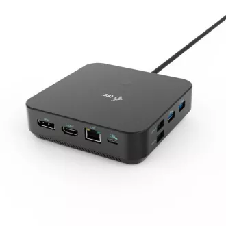 I-tec USB-C HDMI + Stație de andocare DP duală cu livrare de energie 100 W + încărcător universal i-tec 112 W