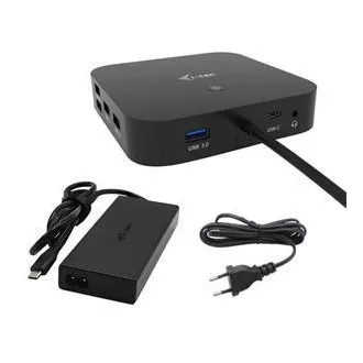 I-tec USB-C HDMI + Stație de andocare DP duală cu livrare de energie 100 W + încărcător universal i-tec 112 W